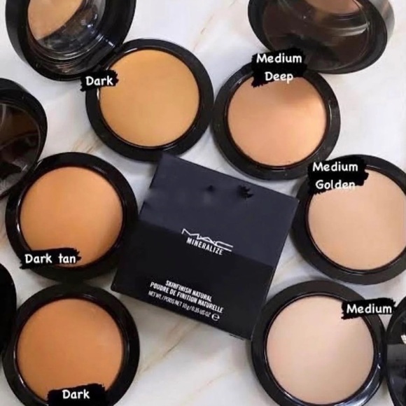 Medium Golden Mac Mineralize SkinFinish Natural Powder Brand New in Box - Picture 9 of 13